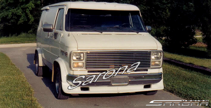 Custom GMC Vandura Van  All Styles Front Lip/Splitter (1977 - 1995) - $349.00 (Part #GM-005-FA)